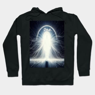 White fire. Hoodie